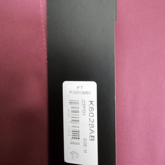 Misook Mauve Tie-Waist Blouse | Size M | New With Tags - Picture 2 of 4